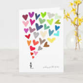 Vous envoyer beaucoup de carte d'amour (Fleur jaune)