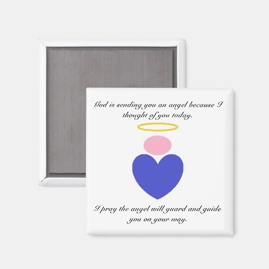 Vous Envoyer Un Aimant Angel (Recto/Verso)