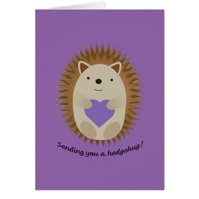 Vous envoyer un hérisson de Hedgehug (Devant)