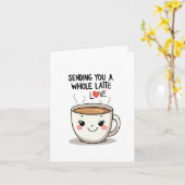 Vous Envoyer Une Carte De Pun Café Lot Entier (Fleur jaune)