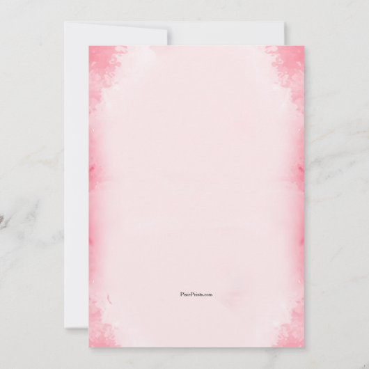 Vous envoyer une invitation d'amour (Dos)