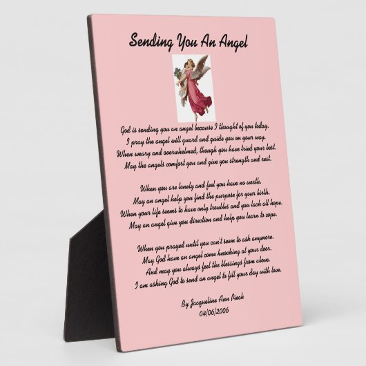 Vous Envoyer Une Plaque Angel (Côté)