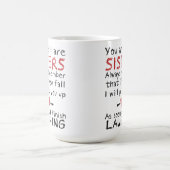 Vous et moi êtes tasse de café de soeurs (Centre)