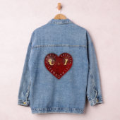 Vous et moi - jeu d'alphabet sur un coeur rouge (Hangar)