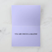 VOUS ÊTES 1 en MILLION - carte de voeux (Intérieur)
