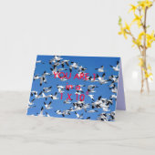 VOUS ÊTES 1 en MILLION - carte de voeux (Fleur jaune)