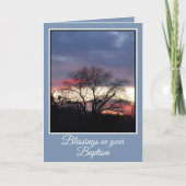 Vous êtes à moi Carte de baptême d'adulte (Devant)