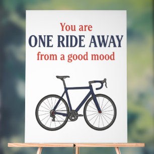 Vous êtes à un trajet à vélo d'une bonne humeur