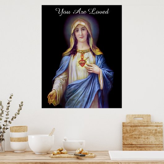 Vous êtes adoré catholique Poster (Cuisine)