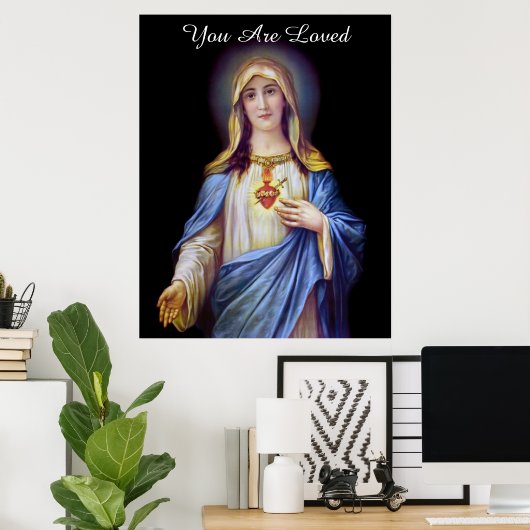 Vous êtes adoré catholique Poster (Bureau à domicile)