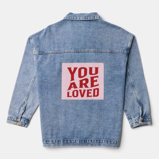 Vous êtes adoré Denim Veste pour la Saint Valentin (Verso)