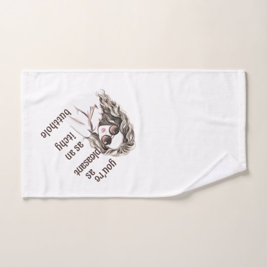 Vous êtes agréable (Serviette à main)