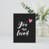 Vous êtes aimé - Carte Inspirationnelle (Debout devant)