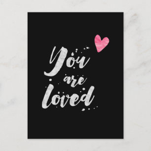 Vous êtes aimé - Carte Inspirationnelle