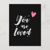 Vous êtes aimé - Carte Inspirationnelle (Devant)