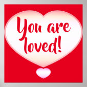 Vous êtes aimés ! Affiche (Devant)