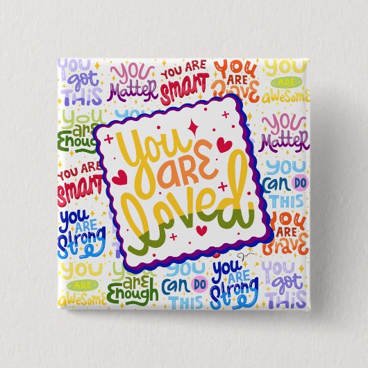 Vous Êtes Aimés ! Badge (Devant)