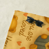 Vous Êtes Amoureux - Cosy Bear Lecture Serviette D (En situation)