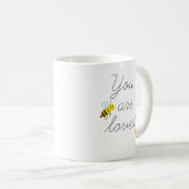 Vous Êtes Amoureux Miel Abeilles Coffee Mug (Devant droit)