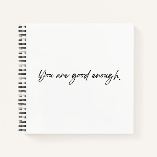 Vous Êtes Assez Bon Carnet Spiral (Devant)