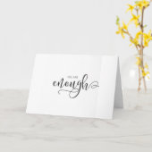 **VOUS ÊTES ASSEZ** CARTE D'AMOUR POUR TOUTES LES (Fleur jaune)