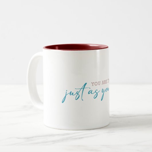 Vous Êtes Assez — Comme Vous Êtes — Mug (Devant gauche)