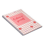"Vous êtes assez" Journal de motivation rose (Côté Droit)
