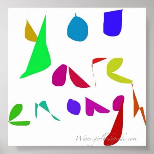 Vous Êtes Assez Poster (Devant)