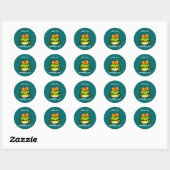 Vous êtes Aujourd'hui Stickers Cool (Feuille)