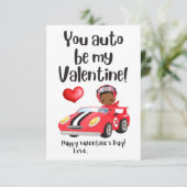 Vous êtes automatiquement ma carte Valentine Class (Debout devant)