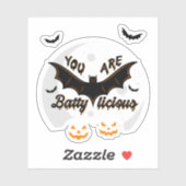 Vous êtes Battylicious Vinyl Sticker Cutout (Feuille)