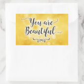 Vous Êtes Beau Sticker (Sac)