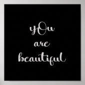 Vous êtes belle affiche (Devant)