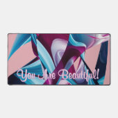 Vous Êtes Belle Motivation Inspiration Abstraite (Recto)