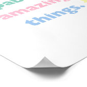 Vous êtes capable de choses Extraordinaires Poster (Coin)