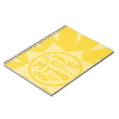 "vous êtes carnet de mon soleil" (Côté gauche)