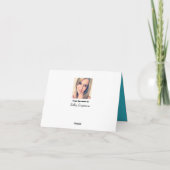 Vous êtes carte de remerciements impressionnant (Dos)