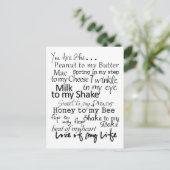 Vous êtes... Carte postale (Debout devant)