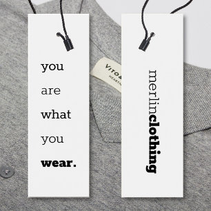 Vous Êtes Ce Que Vous Portez - Logo Vêtements Hang