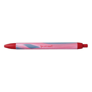 Vous êtes ciel bleu futé et rouge, stylos