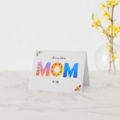 Vous êtes comme une MOME pour moi - Bonne carte d' (Fleur jaune)