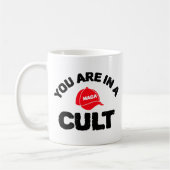 Vous Êtes Dans Un Culte ! | Mug classique anti-MAG (Gauche)