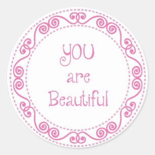 Vous êtes de Beaux Stickers / Stickers Fille