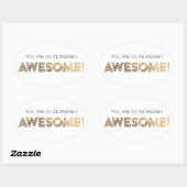 Vous Êtes Des Stickers Incroyablement Géniaux (Feuille)