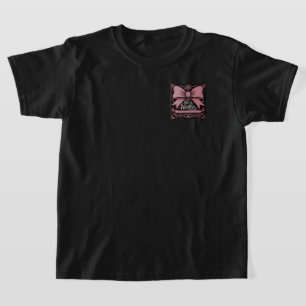 Vous êtes dignes, proverbes, T-shirts noirs filles