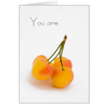 Vous êtes doux comme premier fruit de l'été