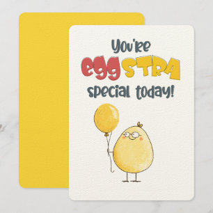 Vous êtes Eggstra Special Today ! Une carte de pla