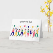 VOUS ÊTES EN RETRAITE** VOUS L'AVEZ FAIT ! ! CARTE (Fleur jaune)