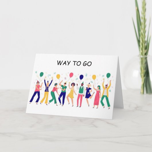 VOUS ÊTES EN RETRAITE** VOUS L'AVEZ FAIT ! ! CARTE (Devant)