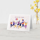 VOUS ÊTES EN RETRAITE** VOUS L'AVEZ FAIT ! ! CARTE (Fleur jaune)